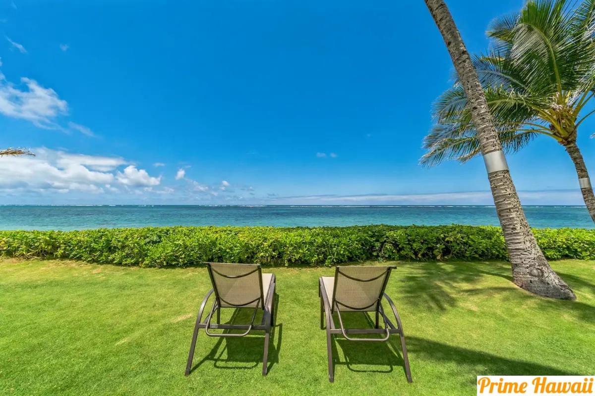 Beachfront Condo With Amazing Views Hau'ula Exterior photo